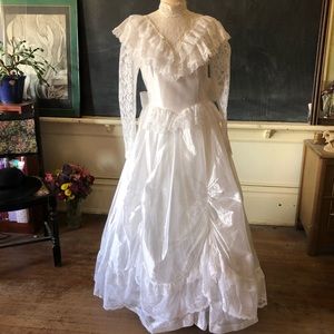Vintage Jessica McClintock Bridal Gown